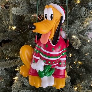 Disney Parks Pluto Christmas Ugly Sweater Popcorn Bucket - 2018